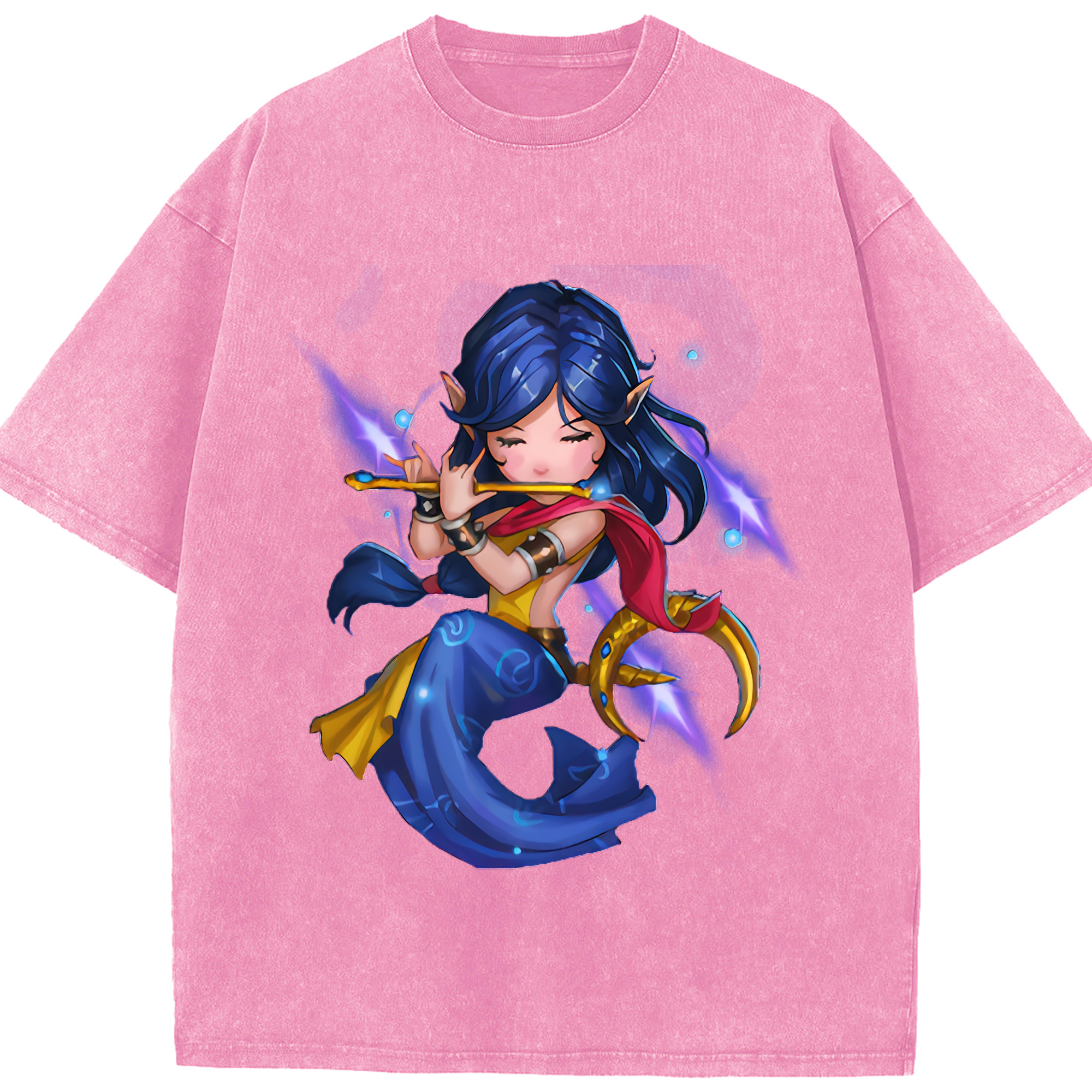 リーグ・オブ・レジェンド League of Legends LOL 綿100% ヴィンテージ風 半袖Tシャツ（フロントプリント）